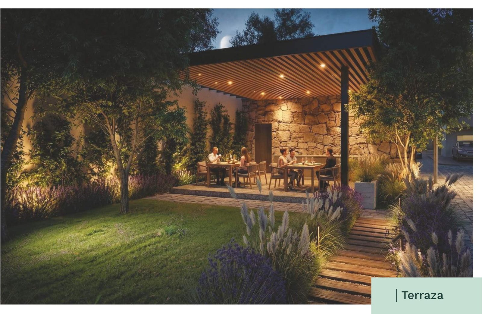 Terraza noche
